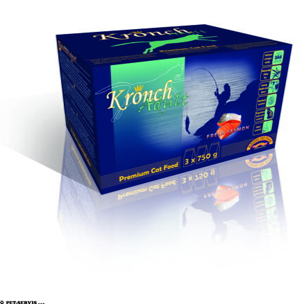 Krmivo pro kočky Kronch Adult 3 x  750g  